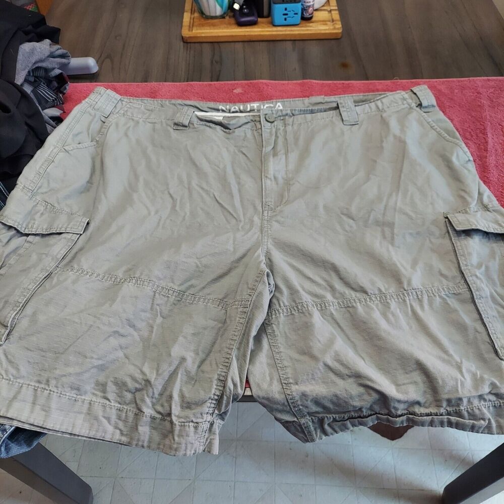 Mens Nautica Cargo Shorts Size 50W